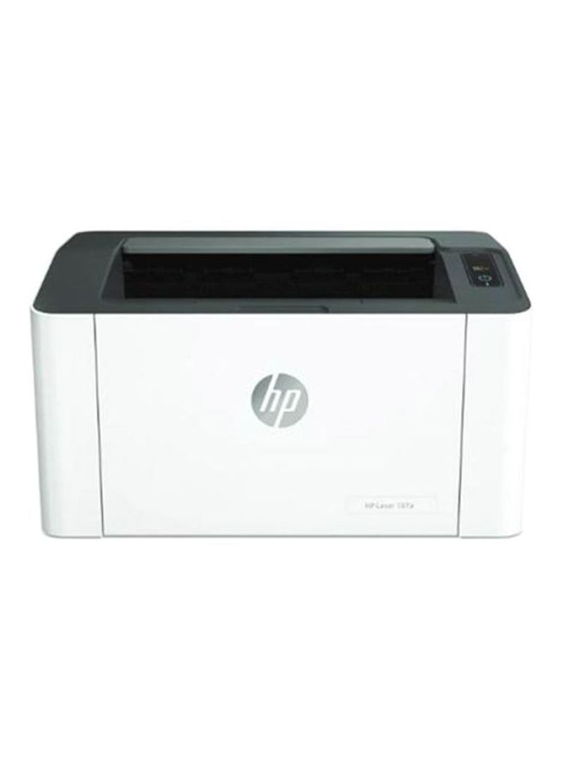HP LaserJet 107a Monochrome Laser Printer,4ZB77A White