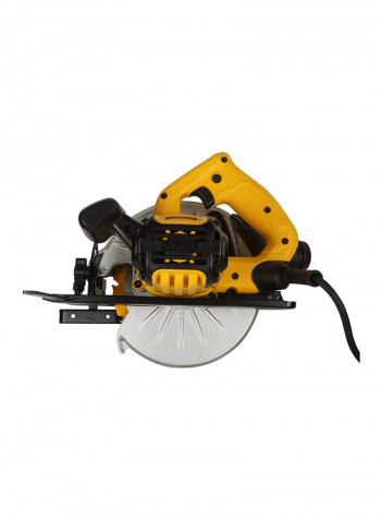 Heavy Duty Compact Circular Saw Black/Yellow 2.5x5centimeter
