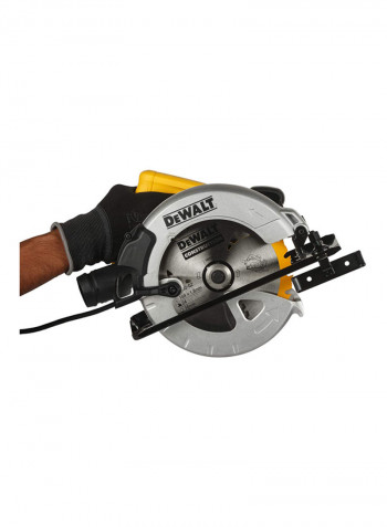 Heavy Duty Compact Circular Saw Black/Yellow 2.5x5centimeter
