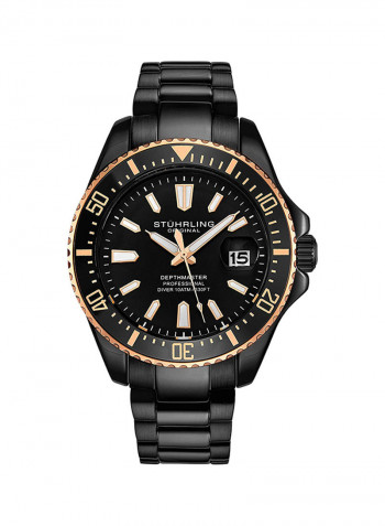 Men's Casual Stainless Steel Quartz Analog Wrist Watch 3950A.9