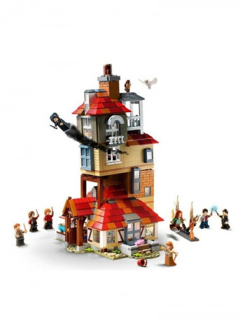 Harry Potter Attack On The Burrow Building Set
