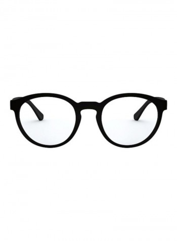 Round Eyeglasses Frame - Lens Size: 52 mm