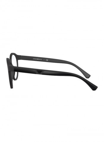 Round Eyeglasses Frame - Lens Size: 52 mm