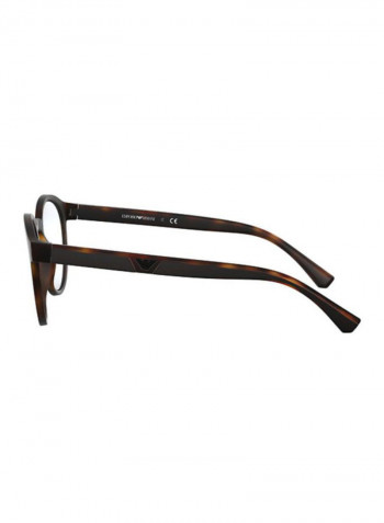 Round Eyeglasses Frame - Lens Size: 52 mm
