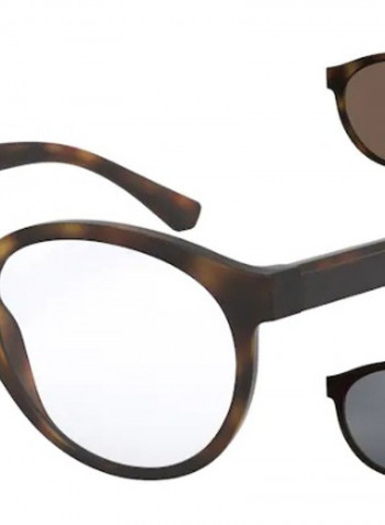 Round Eyeglasses Frame - Lens Size: 52 mm