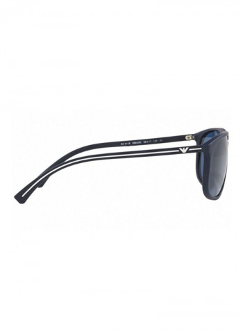 Men's Rectangular Sunglasses - Lens Size: 59 mm