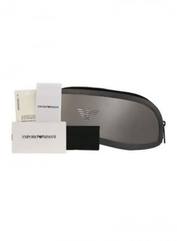 Men's Rectangular Sunglasses - Lens Size: 59 mm