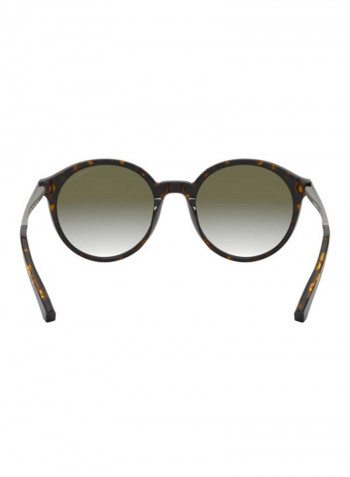 Women's UV-Protection Round Sunglasses - Lens Size: 53 mm