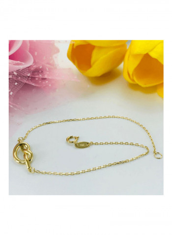 18k Gold Knot Bracelet Gold