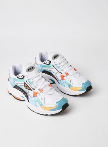 Rejuvenate 90s Sneakers White /Black /Electric Purple
