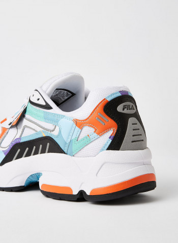 Rejuvenate 90s Sneakers White /Black /Electric Purple