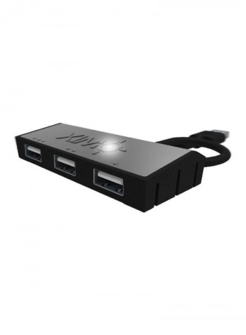 Mouse And Keyboard Adapter For Consoles 15x10x2cm Black/Red