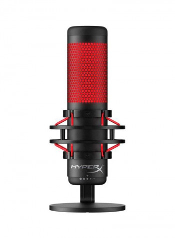 QuadCast Standalone Microphone HX-MICQC-BK Black/Red