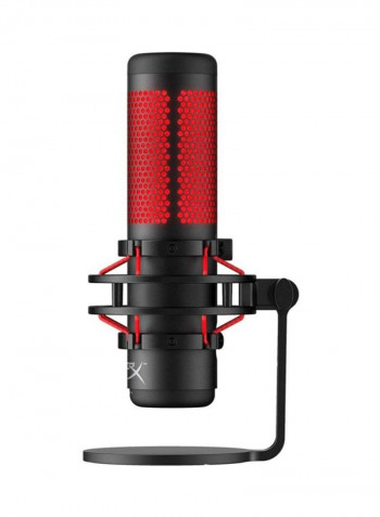 QuadCast Standalone Microphone HX-MICQC-BK Black/Red
