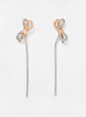 Lifelong Bow Pierced Earrings