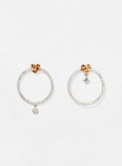 Lifelong Heart Hoop Earrings