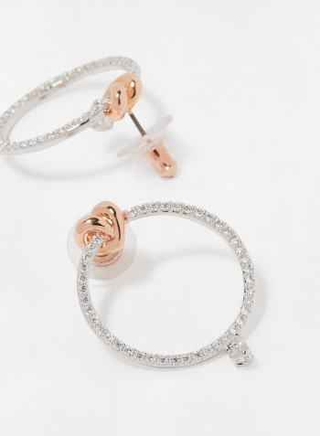 Lifelong Heart Hoop Earrings