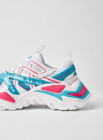 Electrove 2 Sneakers White/Scuba Blue/Pink Glo