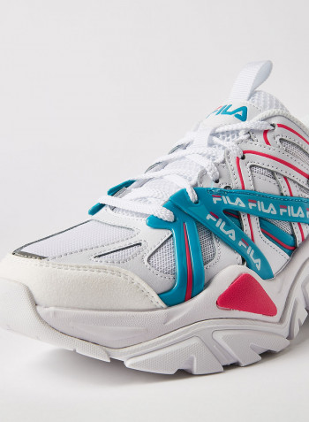 Electrove 2 Sneakers White/Scuba Blue/Pink Glo
