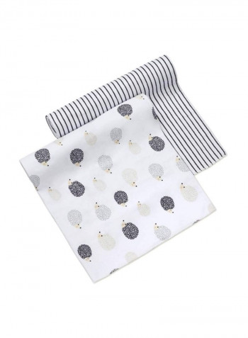 2-Piece Of Baby Swaddle Blanket