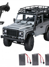 MN 99s 2.4G 1/12 4WD RTR Crawler RC Car Off-Road Truck For Land Rover Vehicle Models 3 batteries 42.5cm