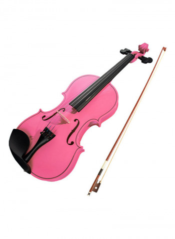 3-Piece 4/4 Violin With Gig Bag And Bow