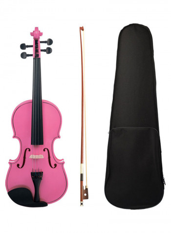 3-Piece 4/4 Violin With Gig Bag And Bow