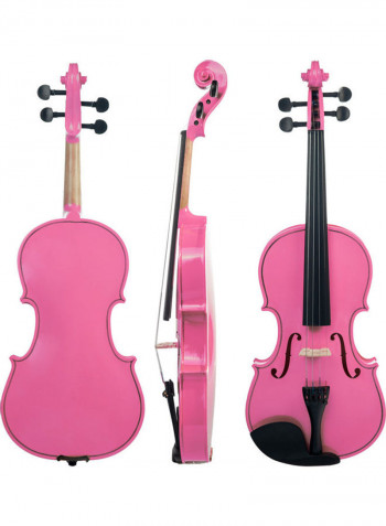 3-Piece 4/4 Violin With Gig Bag And Bow