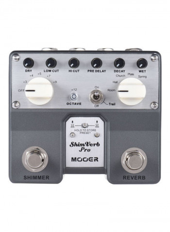 ShimVerb Pro Digital Reverb Guitar Effect Pedal