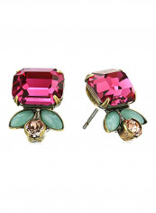 Sunrise Floral Petite Brass Stud Earrings reviews Sunrise Floral Petite Brass Stud Earrings