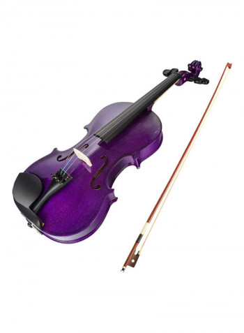 3-Piece 4/4 Violin With Gig Bag And Bow