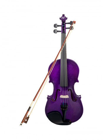 3-Piece 4/4 Violin With Gig Bag And Bow