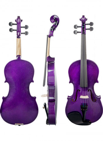 3-Piece 4/4 Violin With Gig Bag And Bow