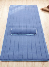Comfortable Anti-Skidding Doormat Blue 140x200centimeter