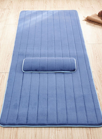 Comfortable Anti-Skidding Doormat Blue 140x200centimeter