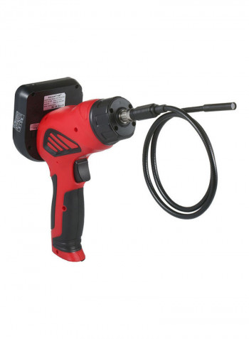 F5-508 Handheld Industrial Endoscope with 860mm Snakelike Tube 8.5mm Lens Red