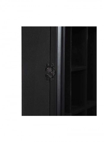 Shot Glass Case Display Storage Black 17.9x26.2x2.7inch
