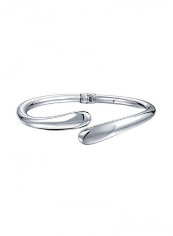 925 Sterling Silver Hinged Bangle Bracelet