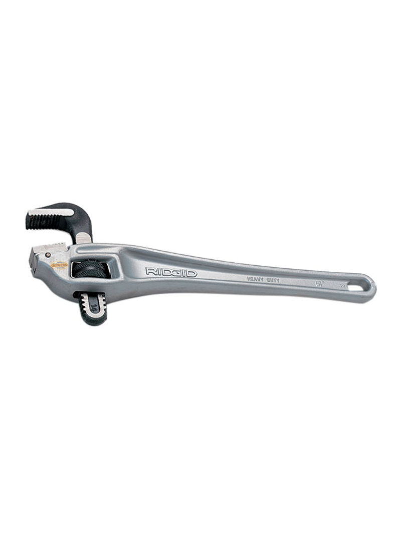 Aluminium Pipe Wrench, 31125, 18 Inch Silver