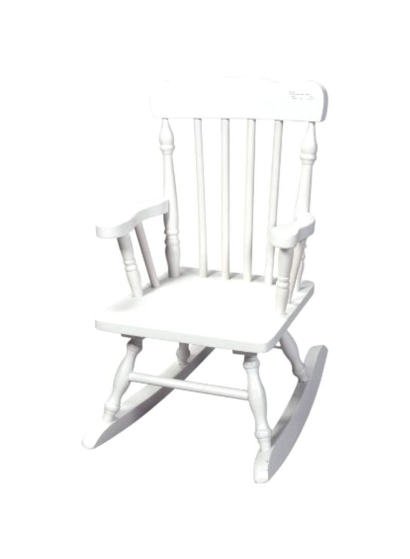 Colonial Rocking Chair White