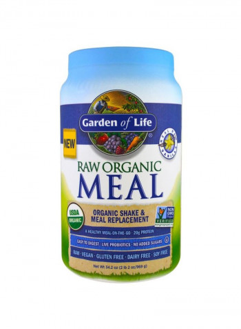 Raw Organic Shake And Meal Replacement Food - Vanilla