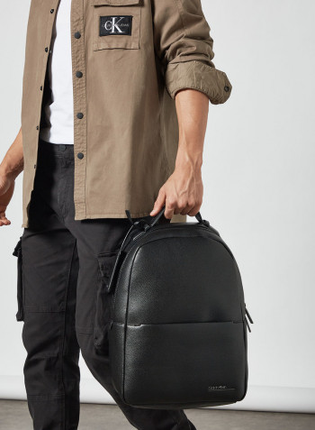 Basic Round Backpack Ck Black