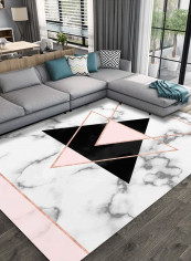 1 Piece Bedroom Carpet Pink 80*180 (W*L)cmcm