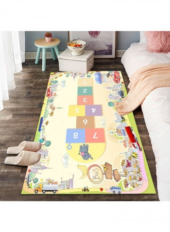 1 Piece Cartoon Kid's Room Carpet Yellow 80*180 (W*L)cmcm