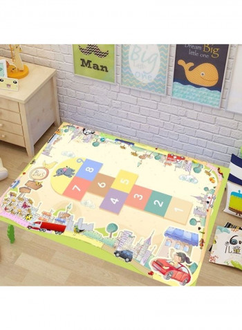 1 Piece Cartoon Kid's Room Carpet Yellow 80*180 (W*L)cmcm