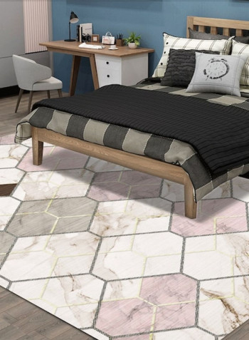 Modern Simple Patching Anti-Slip Rug Pink 80*180 (W*L)cmcm