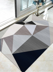 Simple Nordic Style Anti-Slip Soft Floor Mat multicolour 80*180 (W*L)cmcm