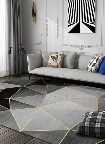 Modern Brief Style Geometric Pattern Anti-Slip Door Rug multicolour 80*180 (W*L)cmcm
