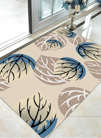 Modern Style Leaf Print Living Room Bedroom Anti-Slip Fashion Carpet multicolour 80*180 (W*L)cmcm
