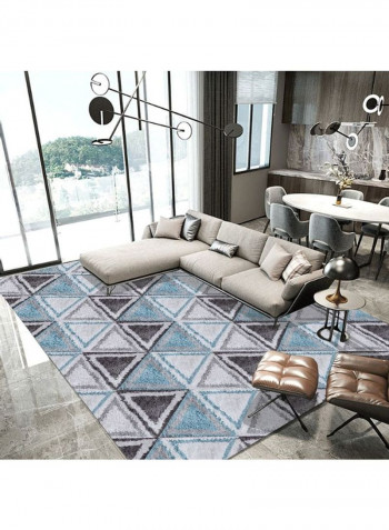 Modern Style Triangle Print Living Room Bedroom Anti-Slip Fashion Carpet multicolour 80*180 (W*L)cmcm